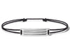 godron black cord bracelet le 5g