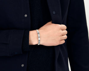bracelet ruban guilloché le 23g