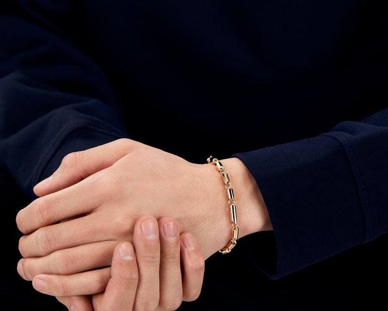 bracelet-segment-18ct-red-gold-33g-bijoux-pour-homme