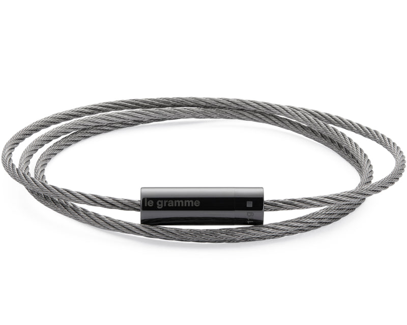 bracelet-cable-ceramique-noire-11g-bijoux-pour-homme