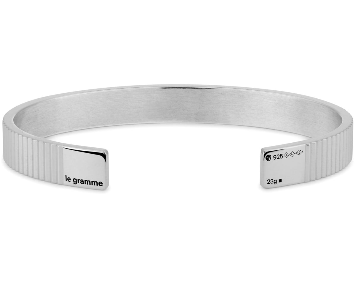 bracelet ruban guilloché le 23g